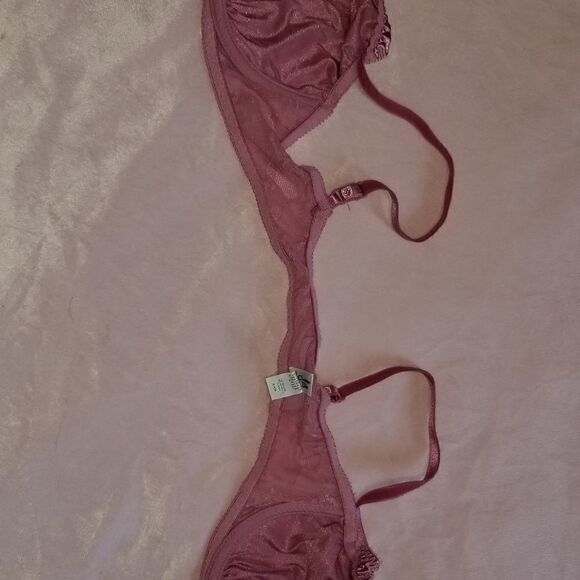 Vintage Christian Dior Bralette 34B second skin pink - Picture 5 of 12